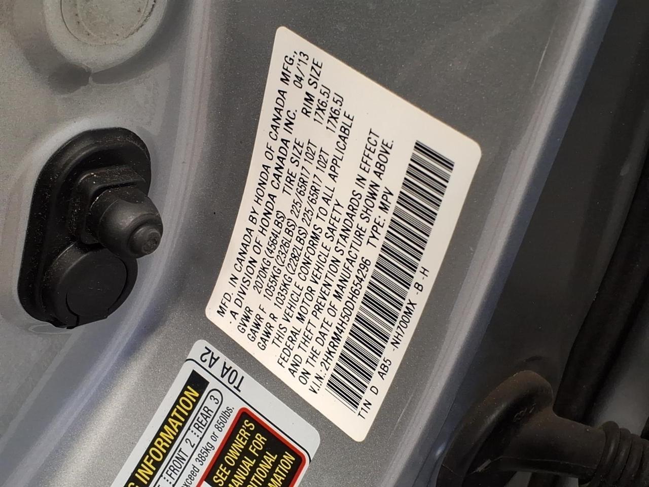 Honda CR-V AWD 5dr EX 2013