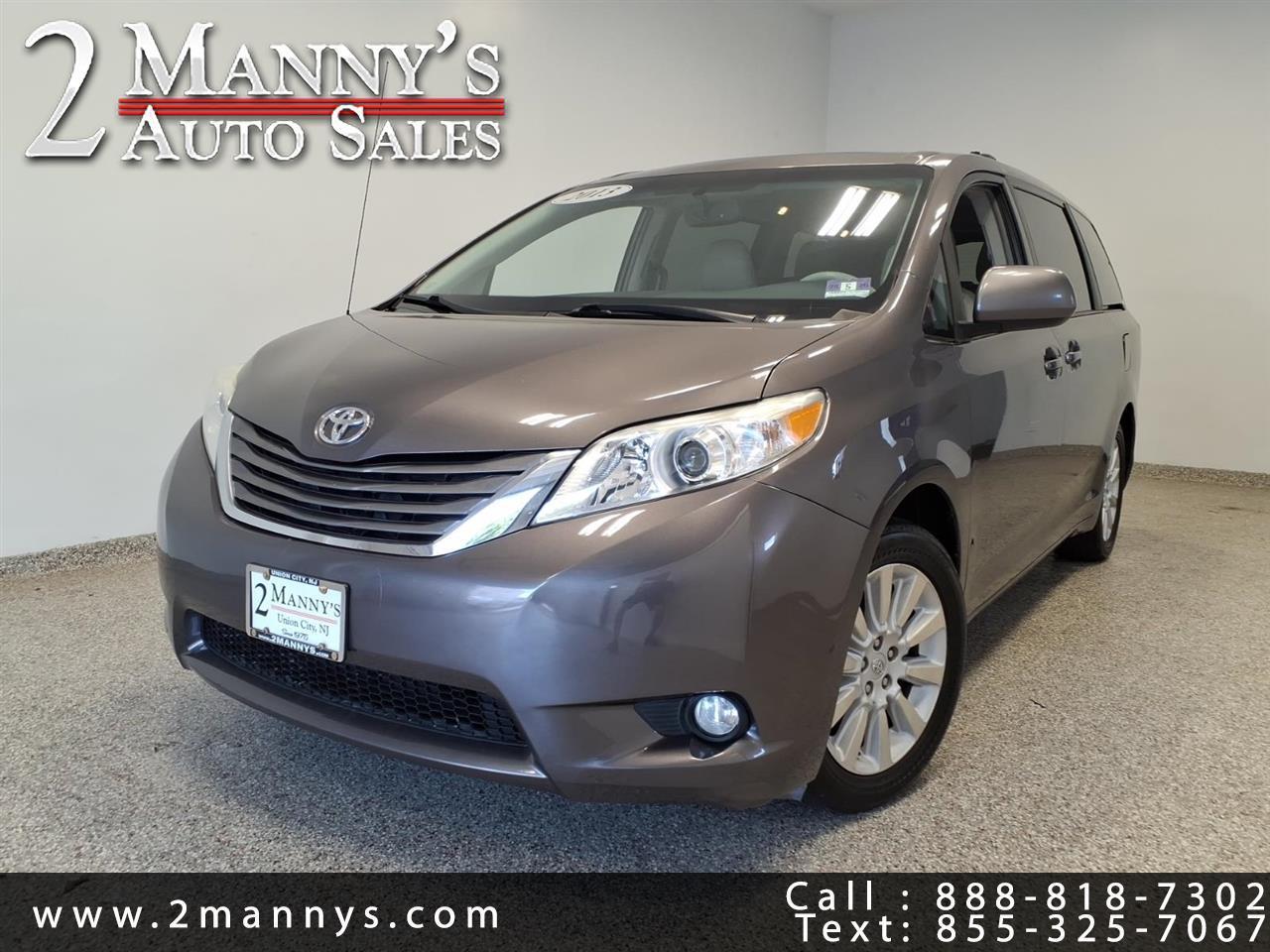 2013 Toyota Sienna 5dr 7-Pass Van V6 XLE AWD (Natl)