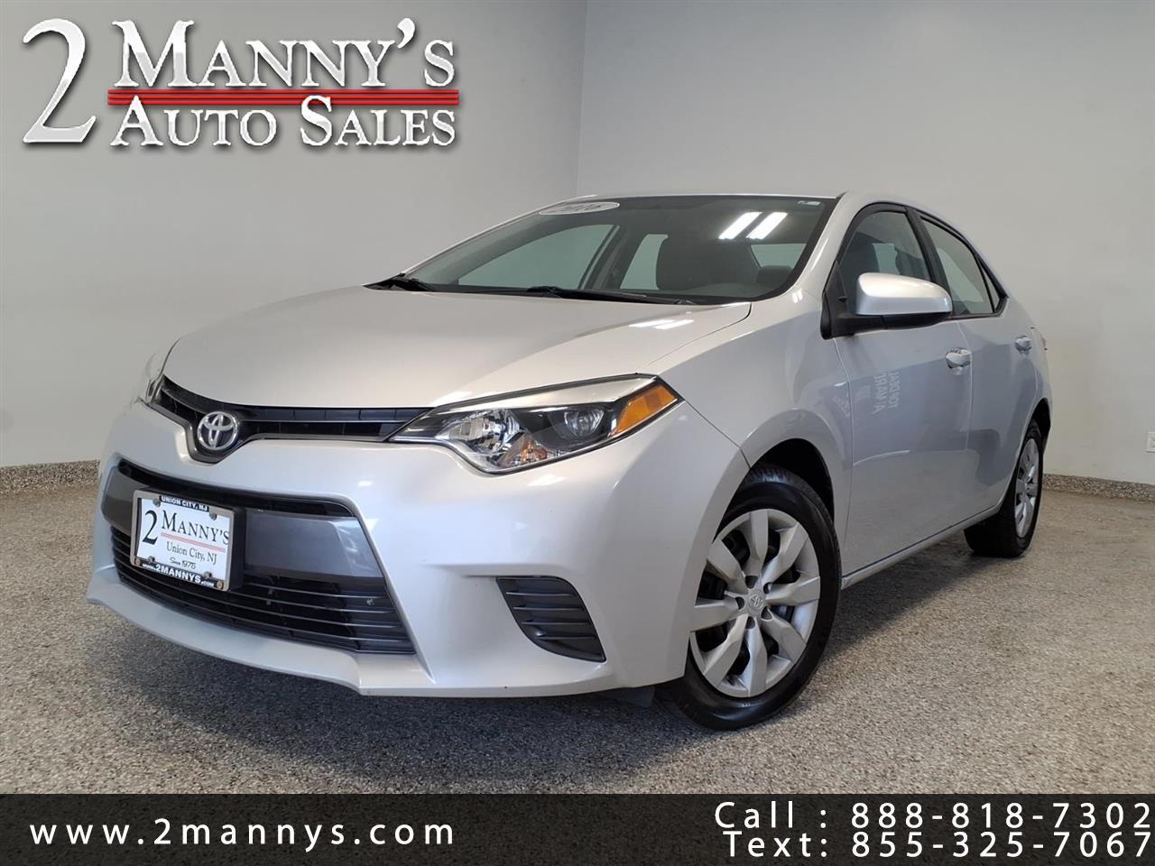 2016 Toyota Corolla 4dr Sdn Auto L (Natl)
