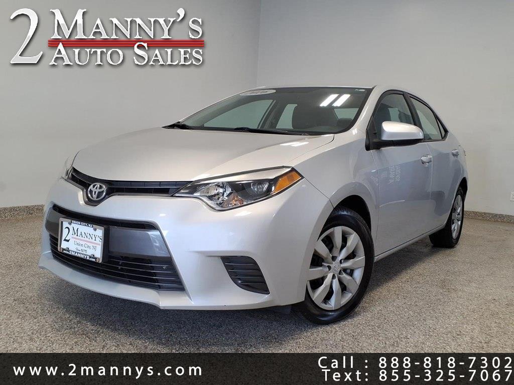 Toyota Corolla LE 2016