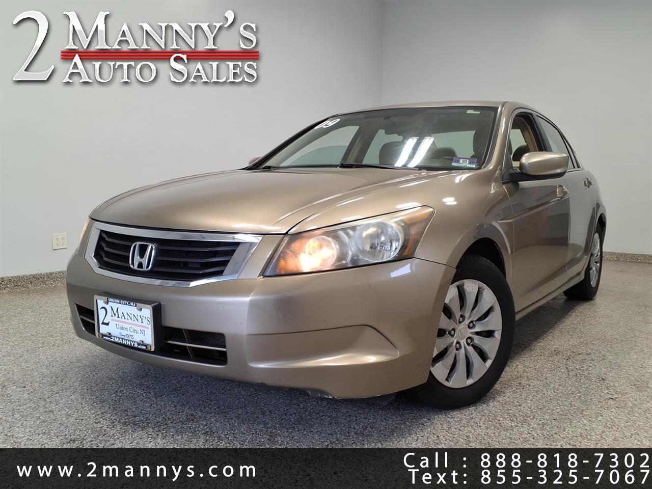 2009 Honda Accord Sdn 4dr I4 Auto LX