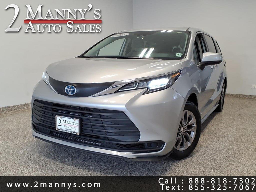 Toyota Sienna Hybrid LE 5D Wagon 8 Pass 2021