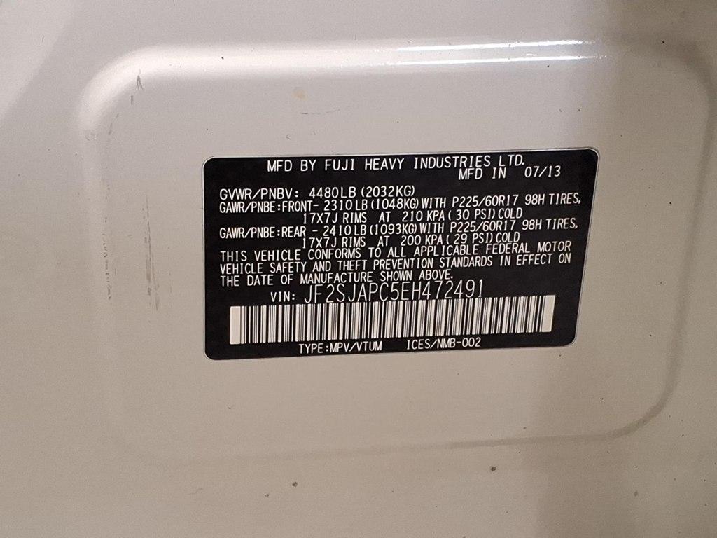 Subaru Forester 4dr Auto 2.5i Touring PZEV 2014