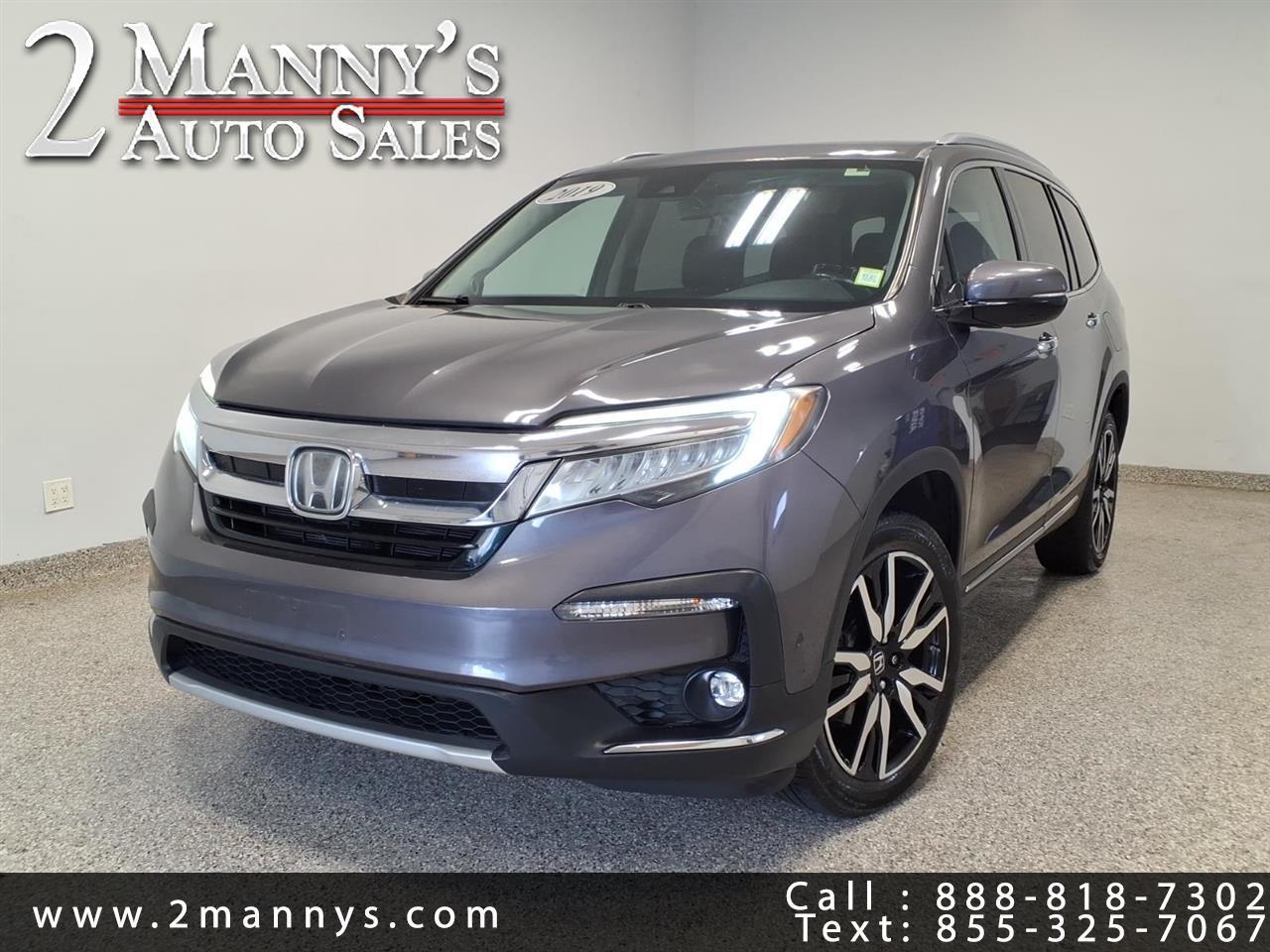 2019 Honda Pilot Touring w/Rear Captain's Chairs AWD