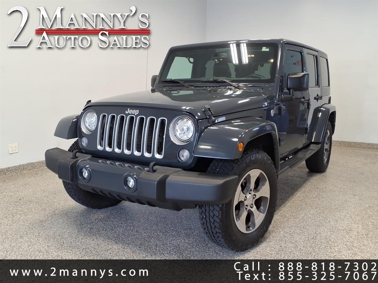 2017 Jeep Wrangler Unlimited 4WD 4dr Sahara