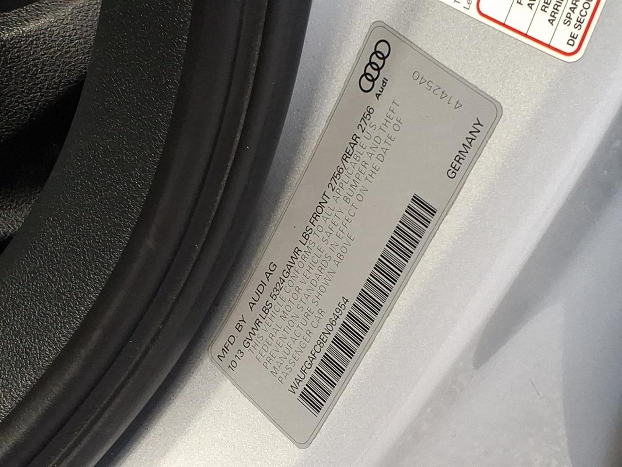 Audi A6 4dr Sdn quattro 3.0T Premium Plus 2014