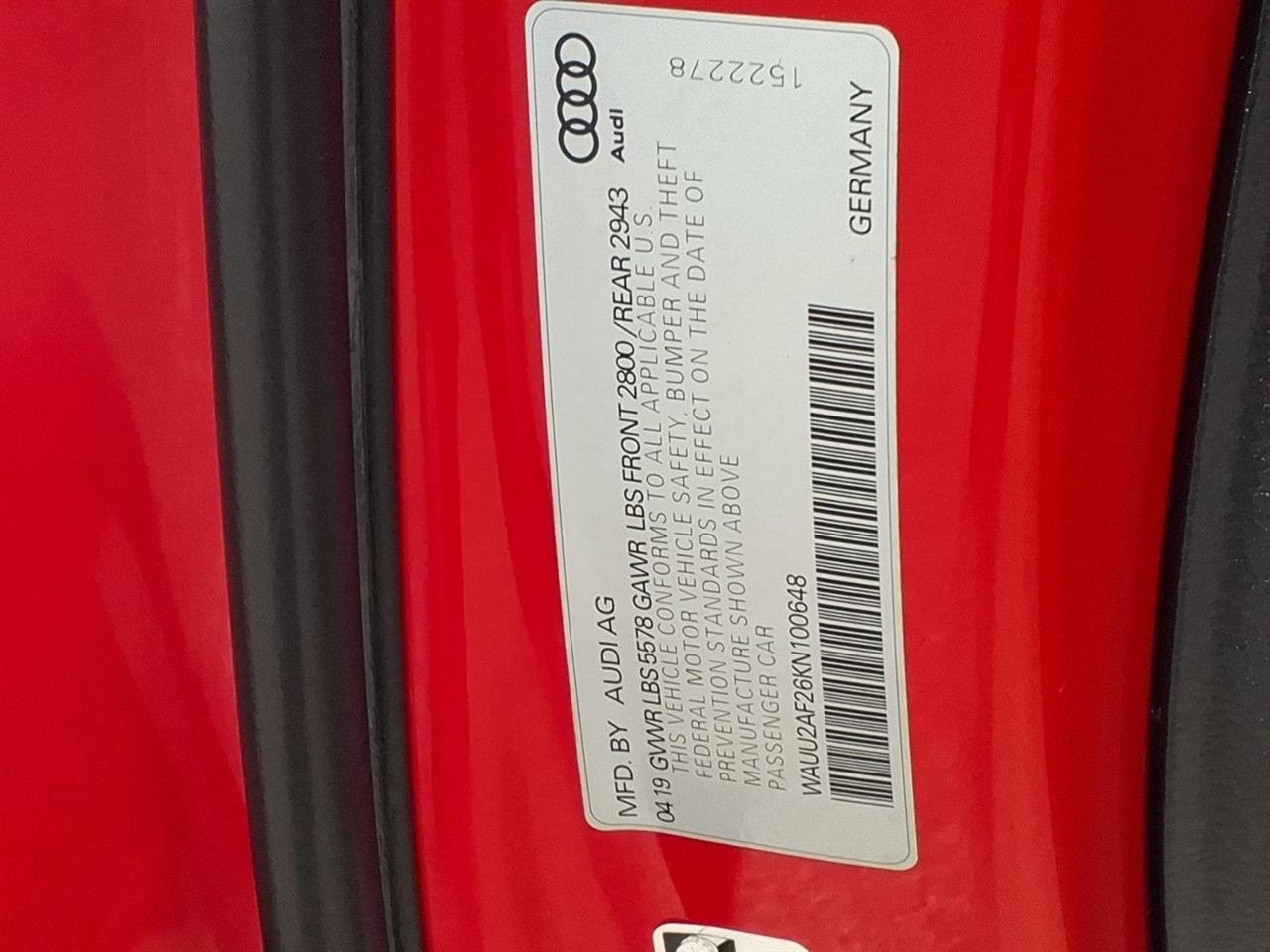 Audi A7  2019