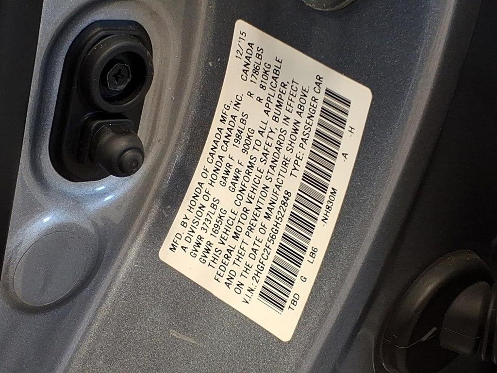 Honda Civic Sedan 4dr CVT LX 2016