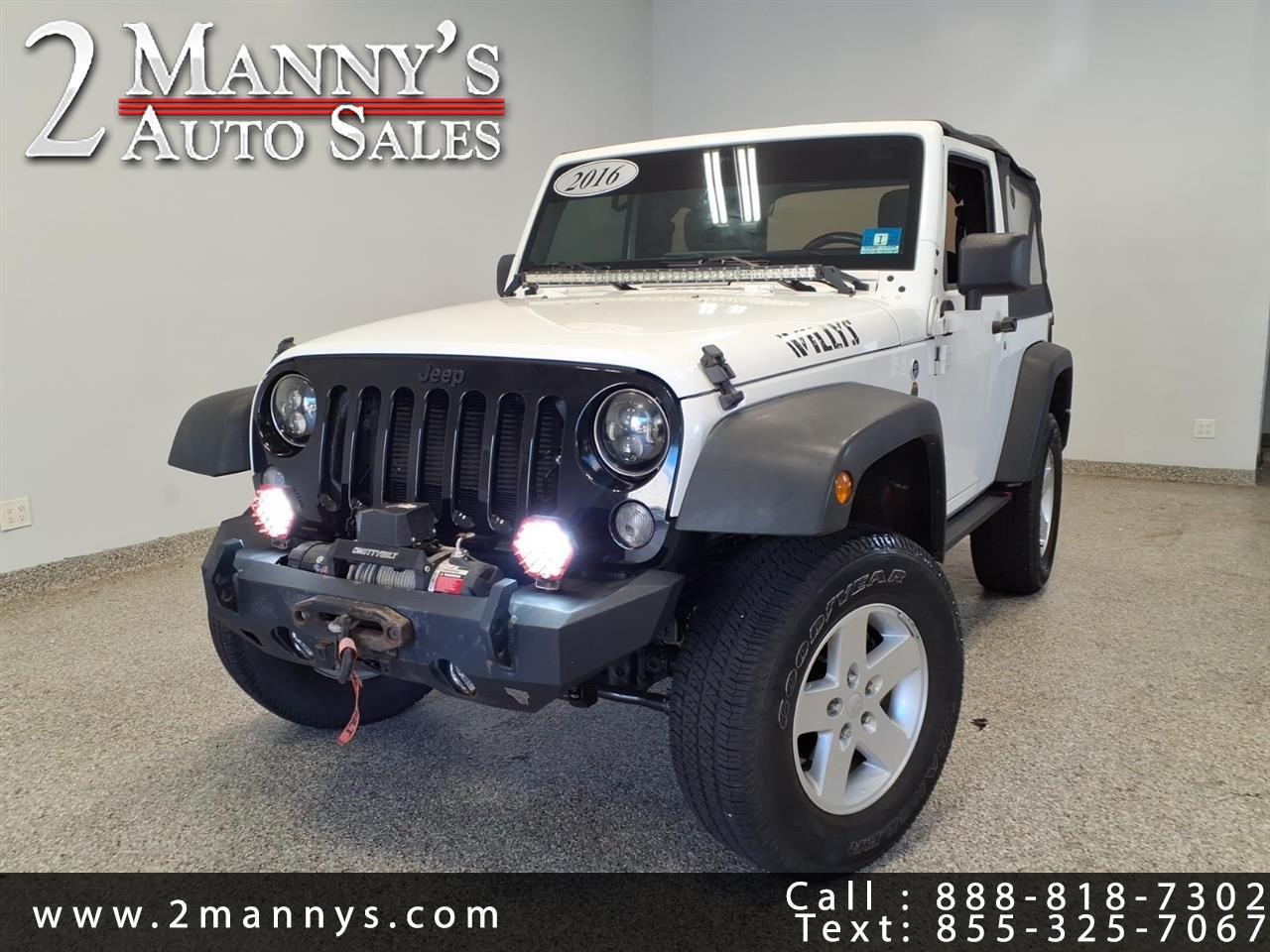 2016 Jeep Wrangler 4WD 2dr Willys Wheeler