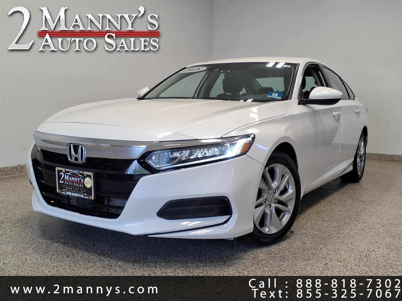 2018 Honda Accord Sedan LX 1.5T CVT