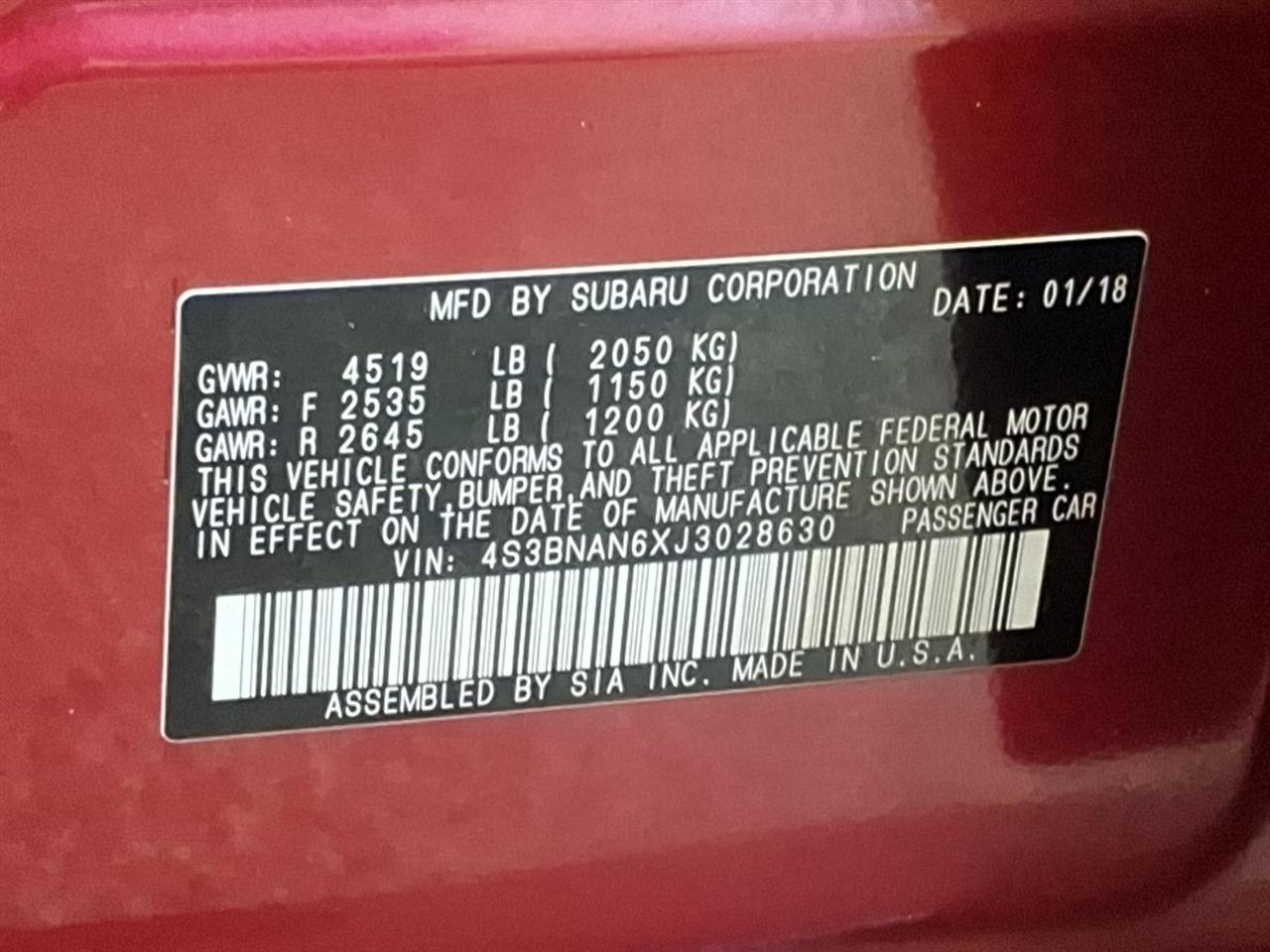 Subaru Legacy photo 23