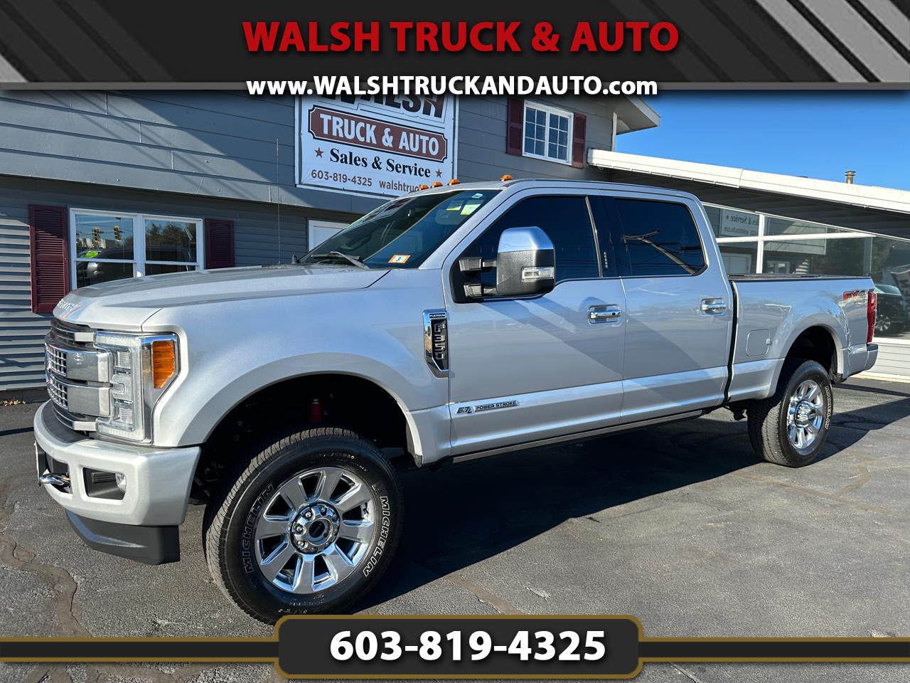 2017 Ford F-350 SD Platinum Crew Cab 4WD