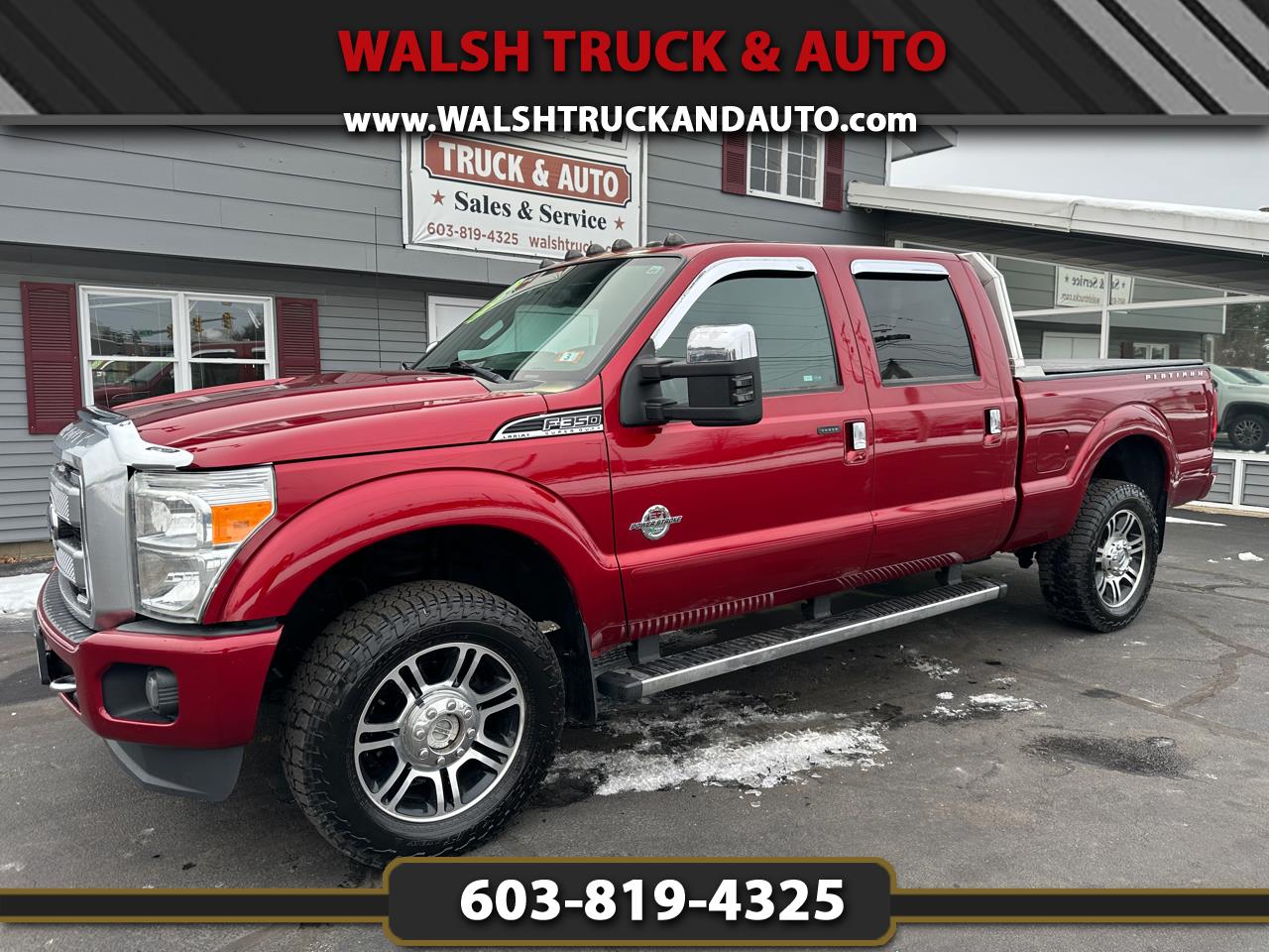 2015 Ford F-350 SD Platinum Crew Cab 4WD