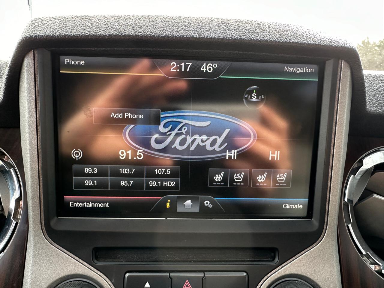 Ford F-250 SD Lariat Crew Cab Short Bed 4WD 2015