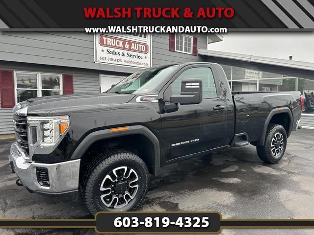 Black 2022 GMC Sierra 3500HD Pro Regular Cab LB 4WD Pickup Truck Four-Wheel Drive Automatic