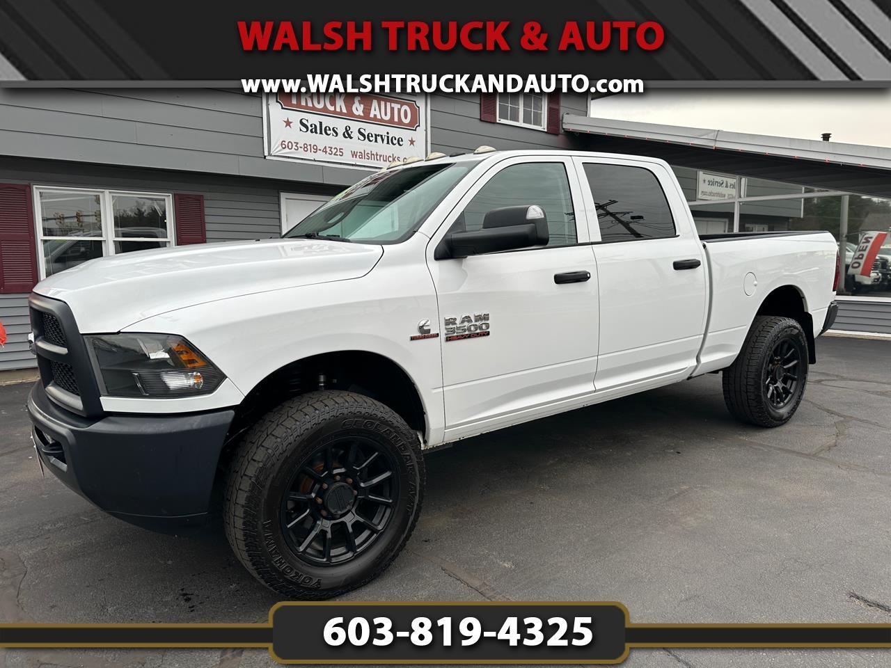 2018 RAM 3500 Tradesman Crew Cab 4WD
