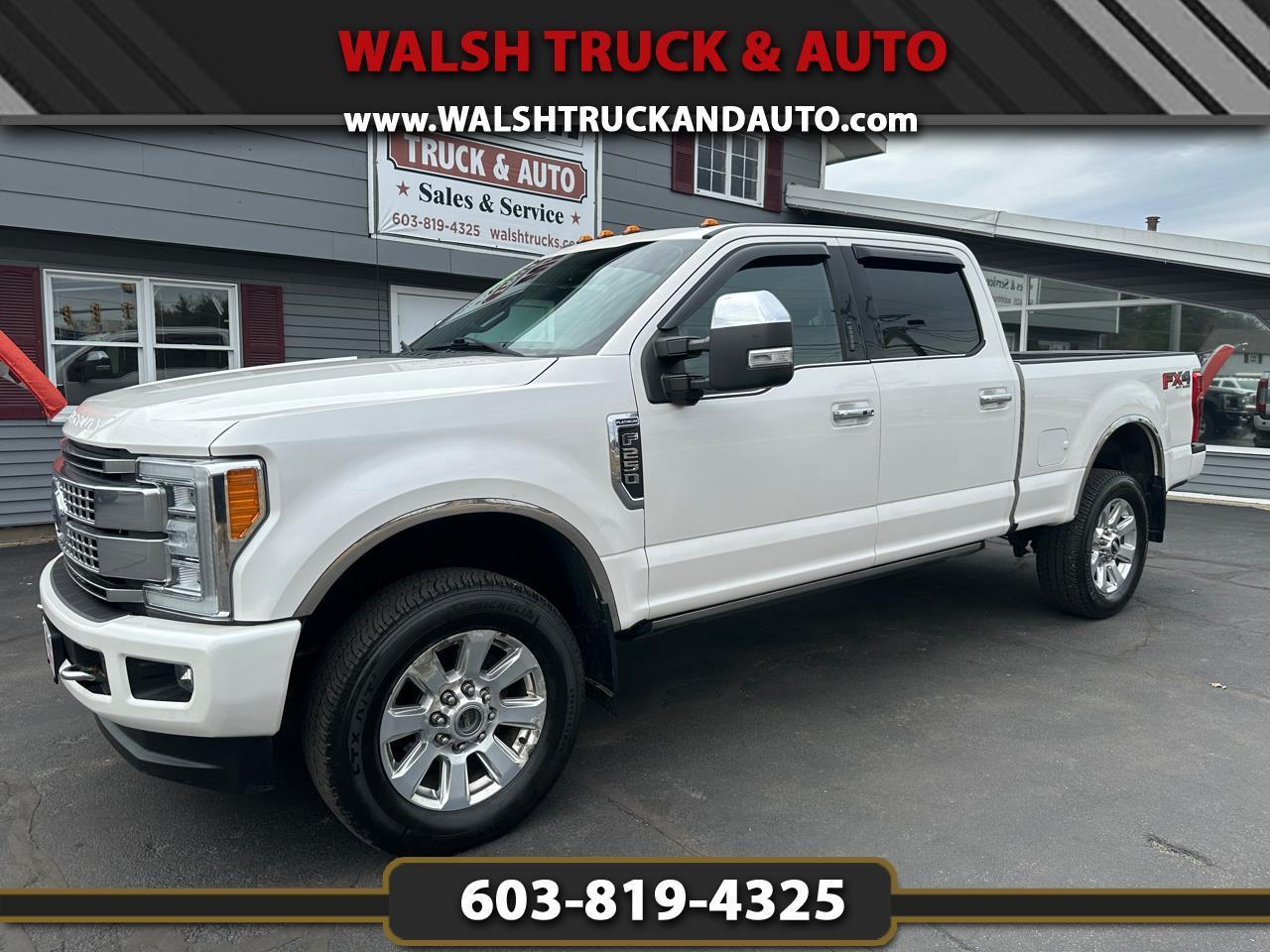 2017 Ford F-250 SD Platinum Crew Cab 4WD