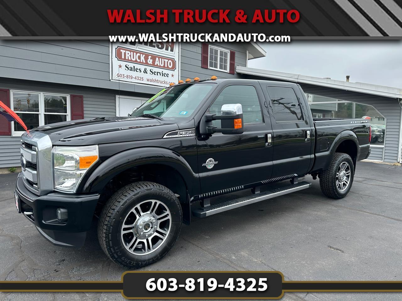 2016 Ford F-350 SD Platinum Crew Cab 4WD