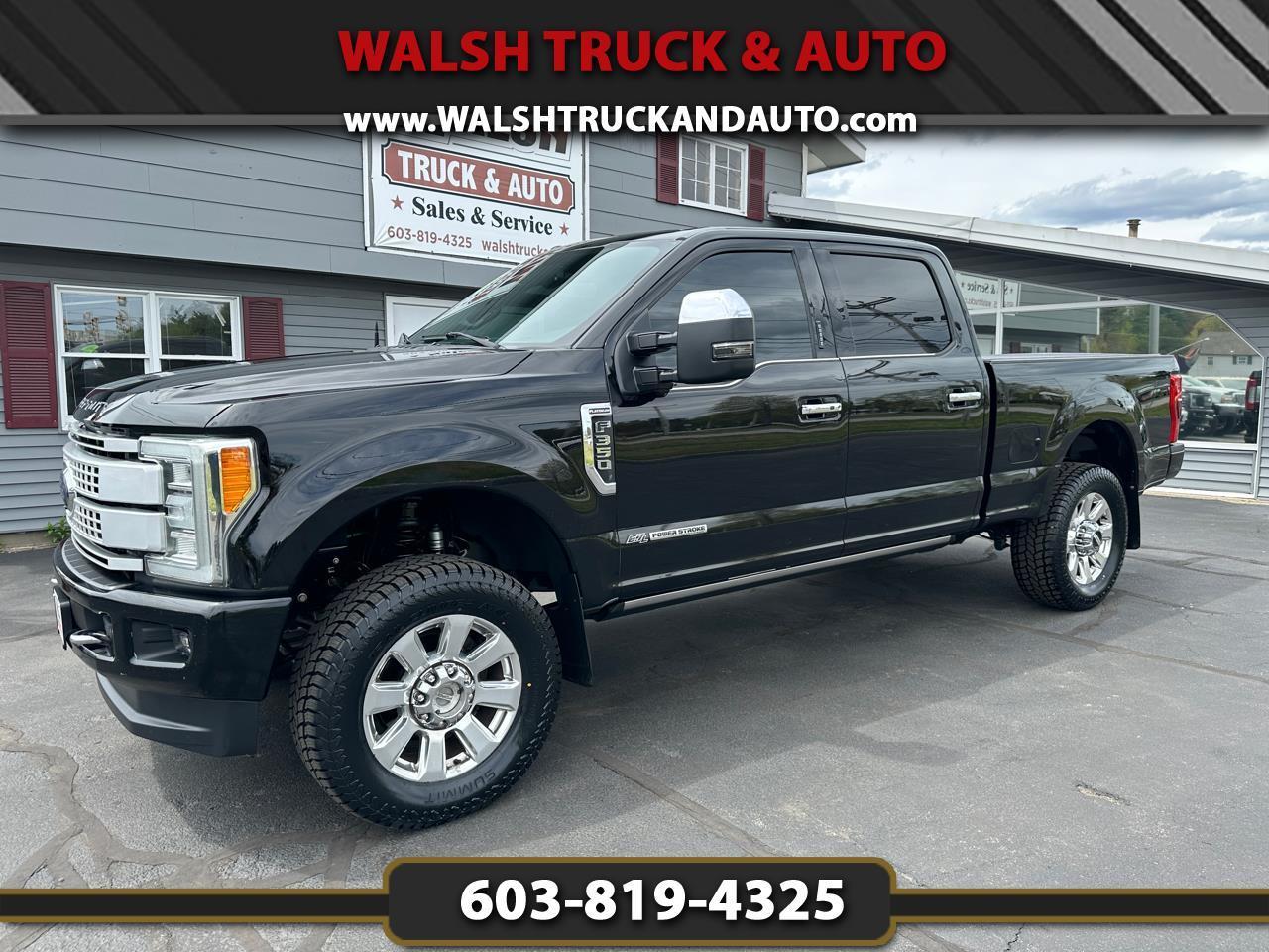 2017 Ford F-350 SD Platinum Crew Cab 4WD
