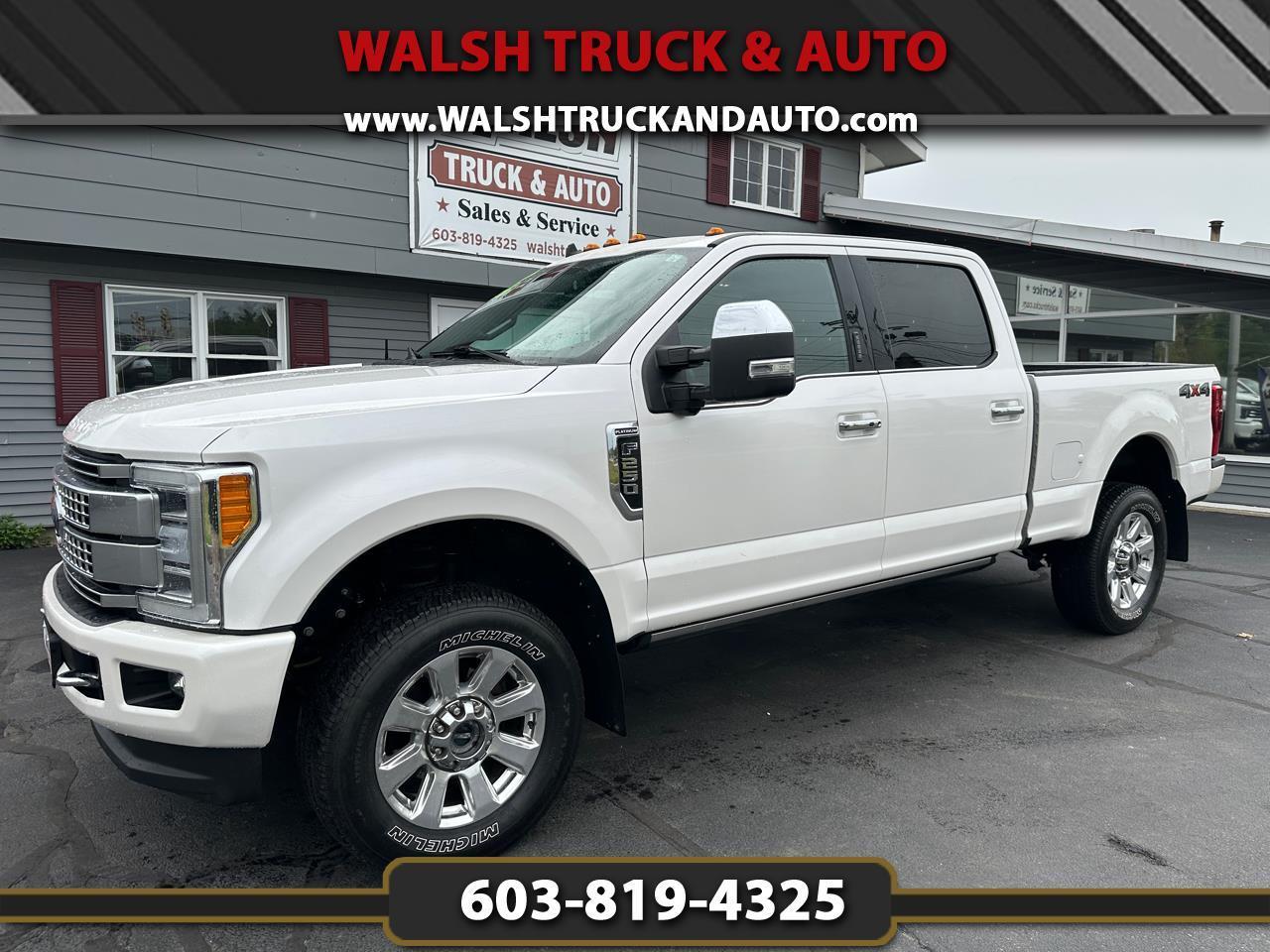 2019 Ford F-250 SD Platinum Crew Cab 4WD
