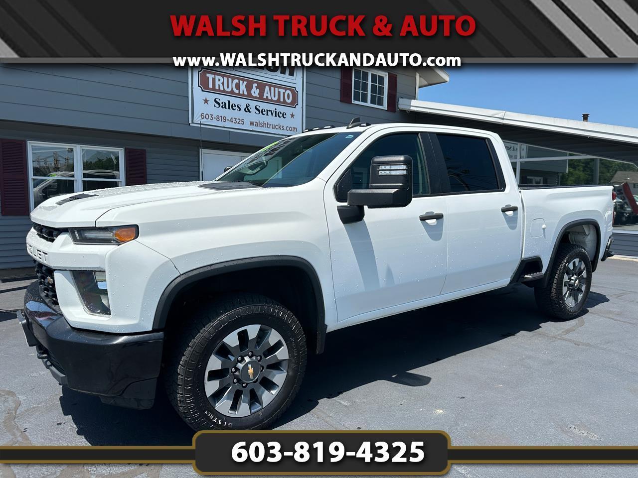 Chevrolet Silverado 2500HD Custom Crew Cab Short Box 4WD 2021