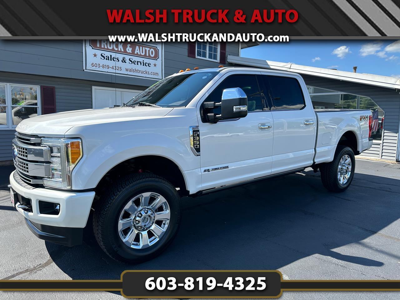 2017 Ford F-350 SD Platinum Crew Cab 4WD