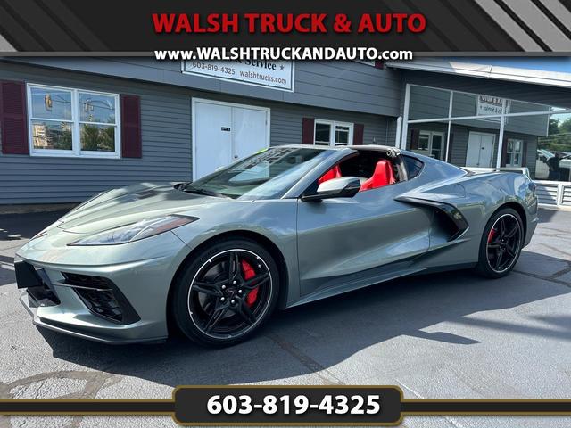 Gray 2022 Chevrolet Corvette Coupe Rear-Wheel Drive Automatic
