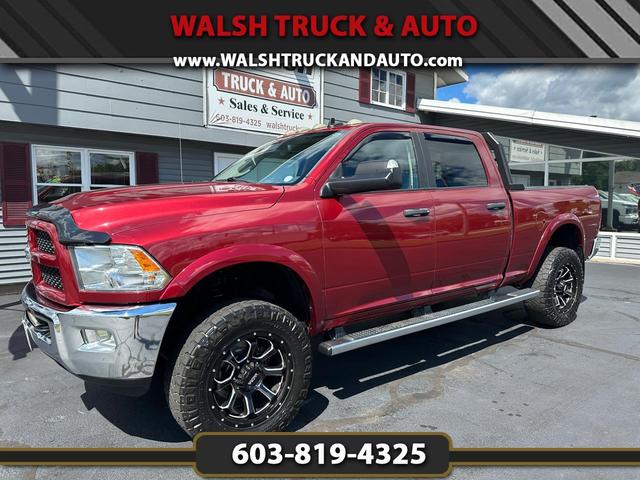Red 2015 RAM 2500 Pickup Truck Four-Wheel Drive Automatic