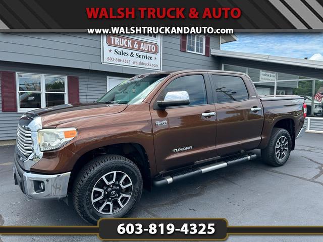 Brown 2014 Toyota Tundra Pickup Truck Four-Wheel Drive Automatic