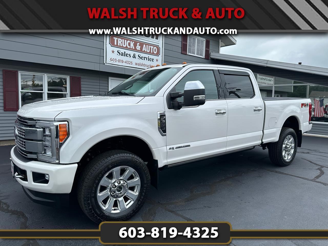 2018 Ford F-350 SD Platinum Crew Cab 4WD