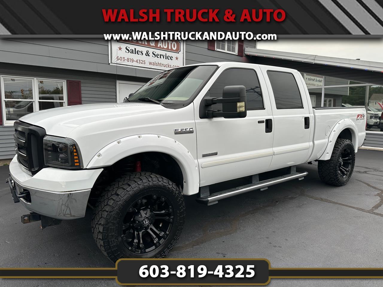 2006 Ford F-250 SD Lariat Crew Cab Short Bed 4WD