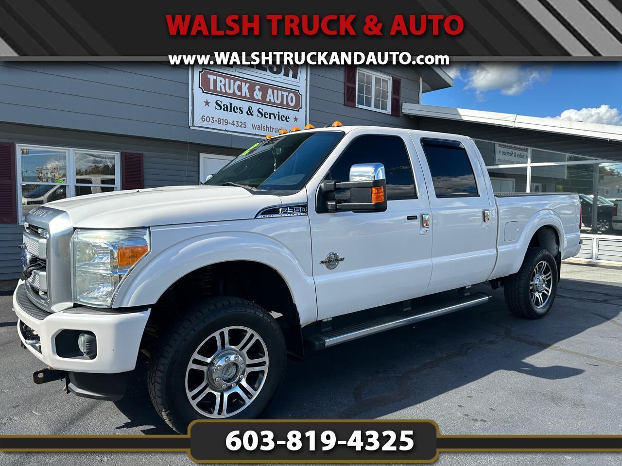 2015 Ford F-350 SD Platinum Crew Cab 4WD