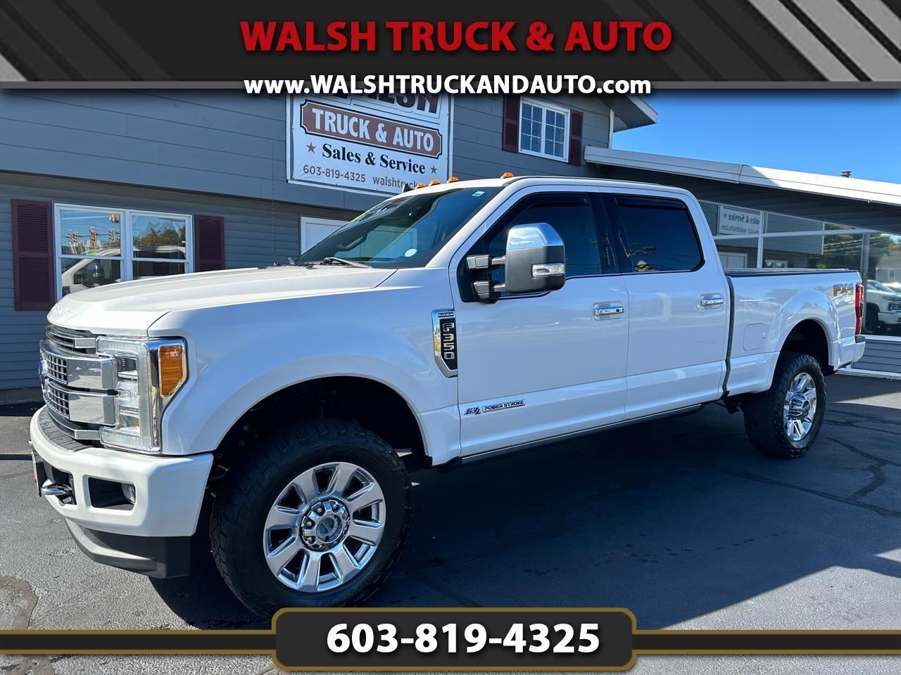 2019 Ford F-350 SD Platinum Crew Cab 4WD