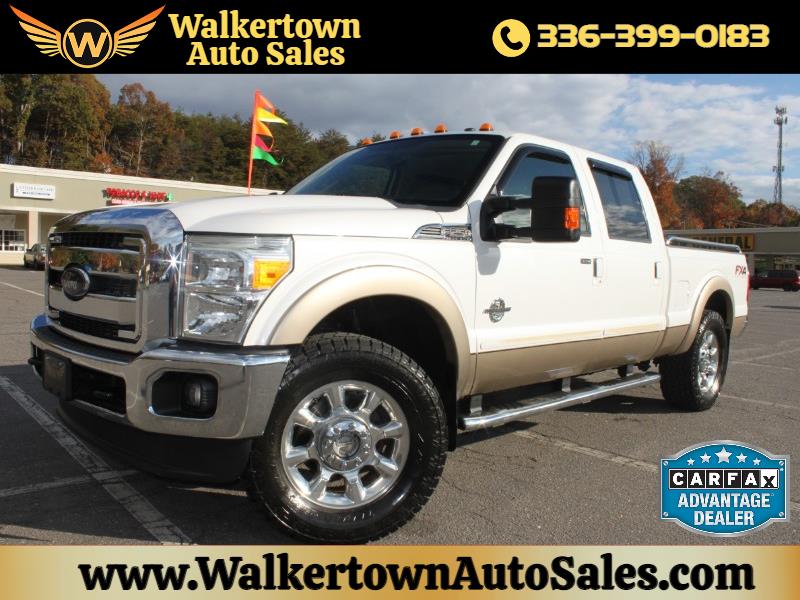 Used 2013 Ford F250 SD Lariat Crew Cab 4WD for Sale in Walkertown NC