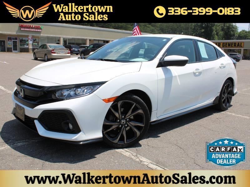 Used 2017 Honda Civic Sport 4D Hatchback for Sale in Walkertown NC
