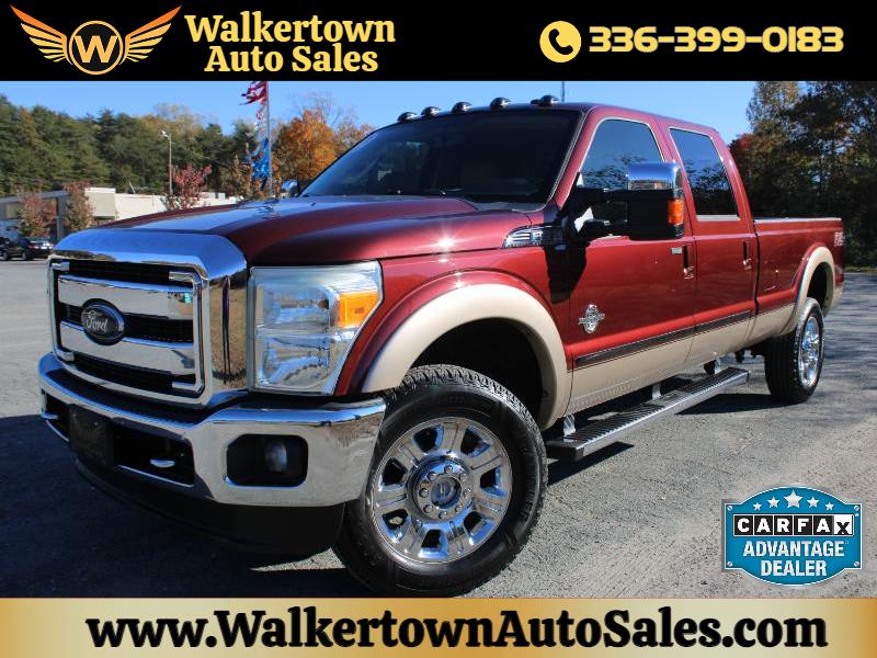 2012 Ford F-350 SD Lariat Crew Cab Long Bed 4WD