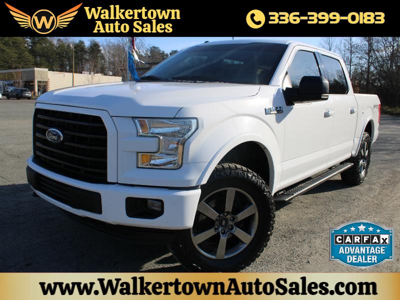 2016 Ford F-150 XLT SuperCrew Short Bed 4WD