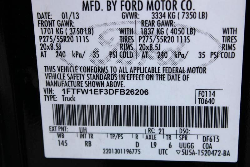 Ford F-150 FX4 SuperCrew 5.5-ft. Bed 4WD 2013