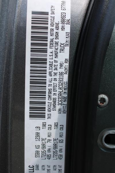 RAM 3500 SLT Crew Cab LWB 4WD DRW 2012