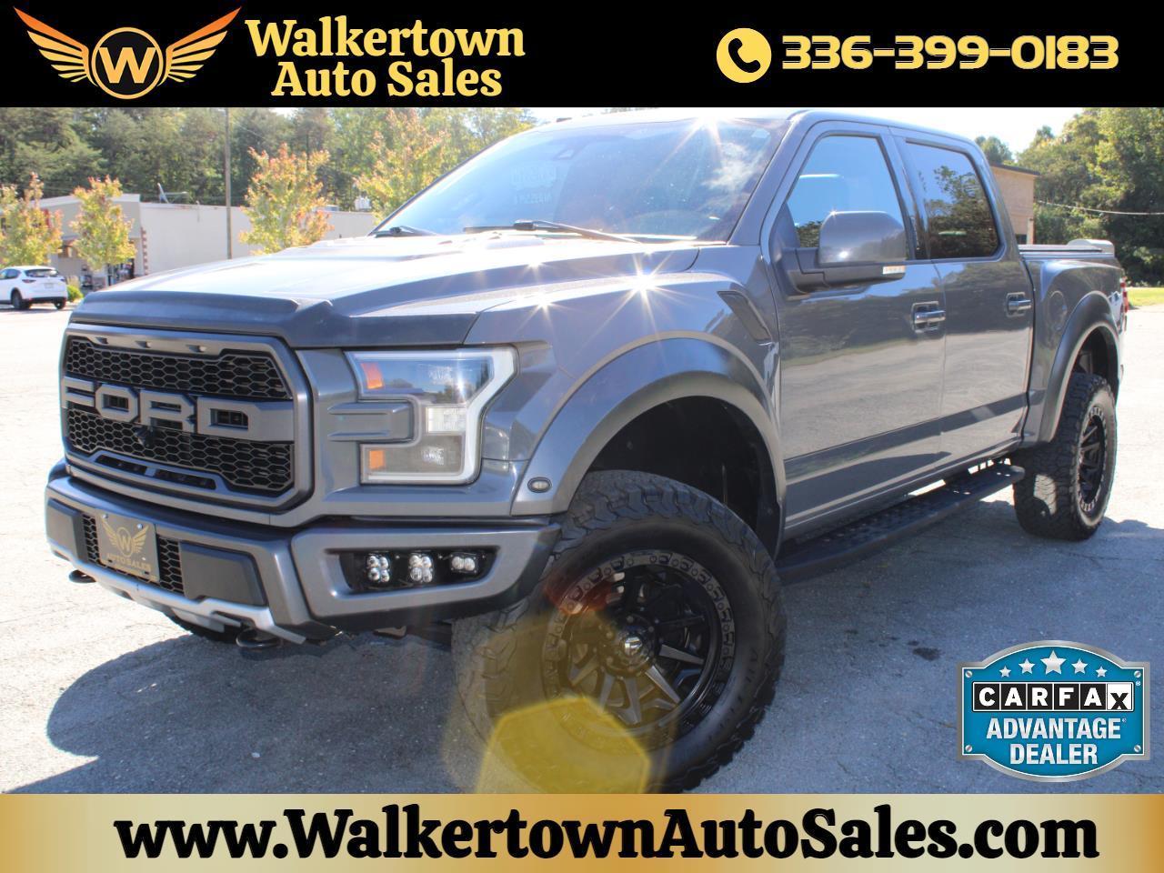2018 Ford F-150 Raptor 4WD SuperCrew 5.5' Box