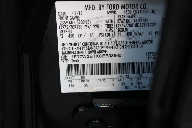 Ford F-250 SD Lariat Crew Cab 4WD 2012