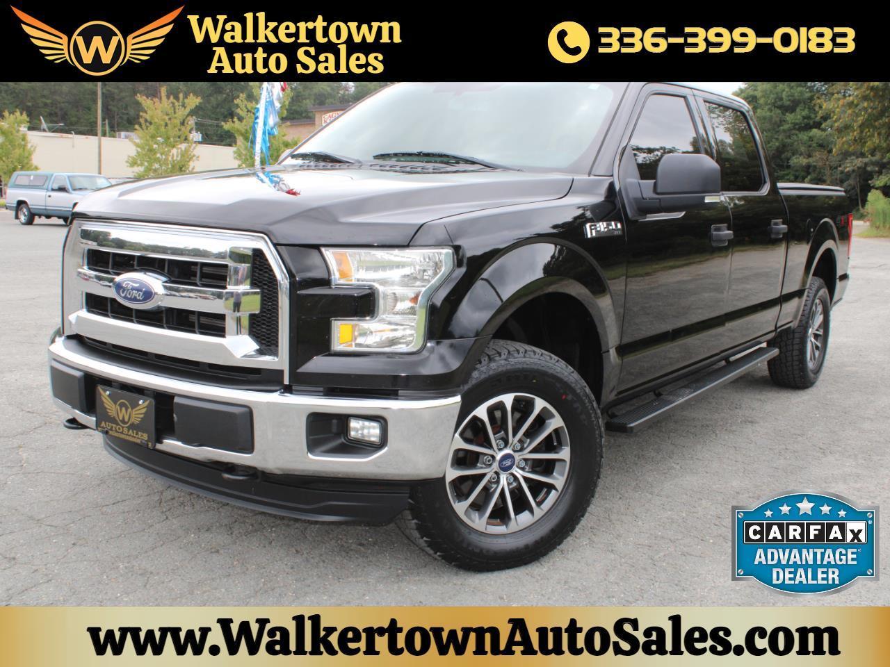 2016 Ford F-150 4WD SuperCrew 145" XLT