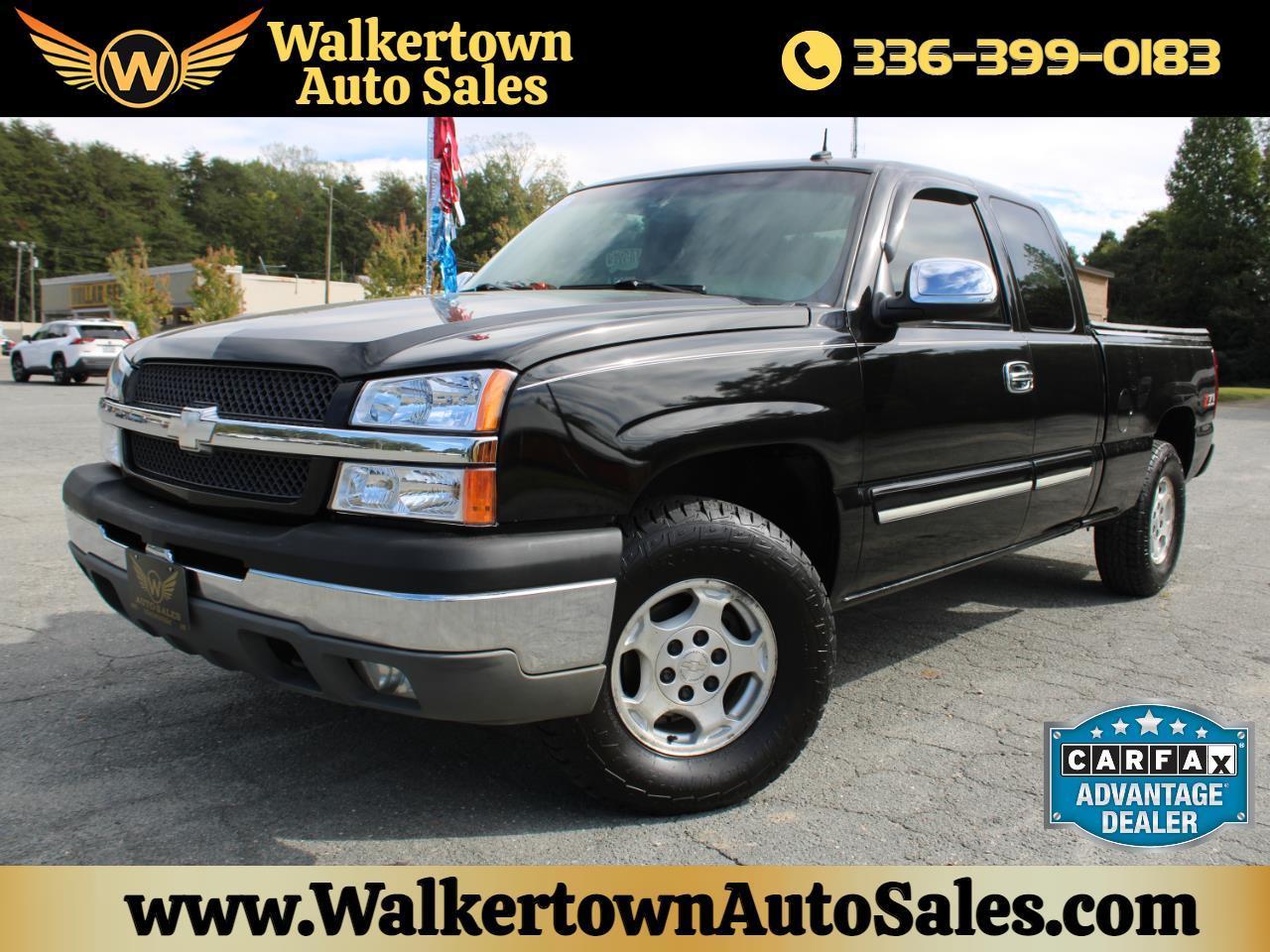 2003 Chevrolet Silverado 1500 Ext Cab 143.5" WB 4WD LT