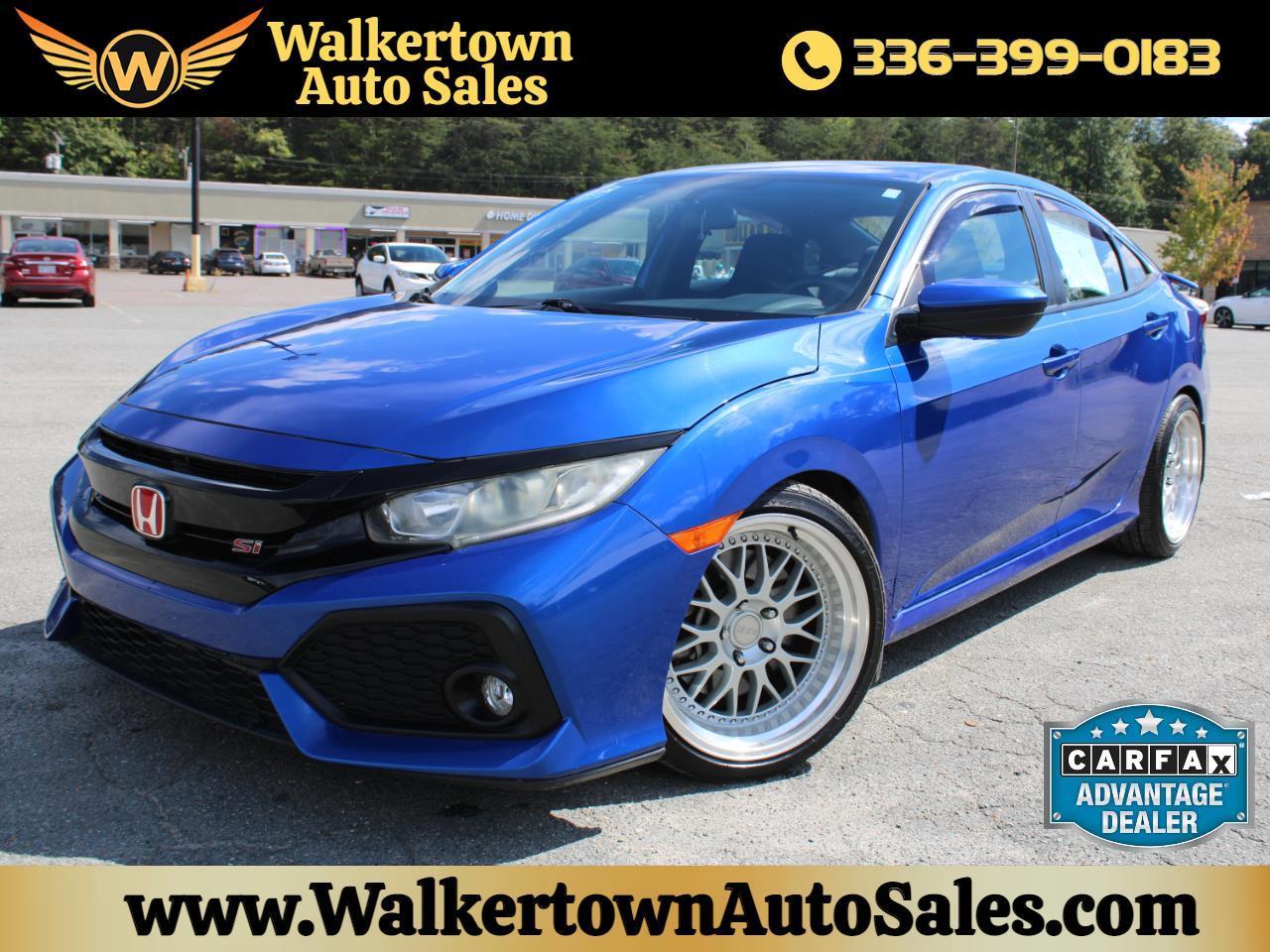 2019 Honda Civic Si Sedan Manual