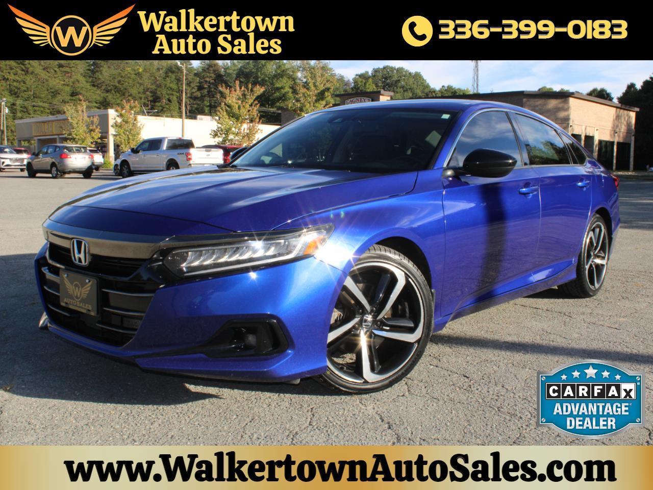 2022 Honda Accord Sedan Sport SE 1.5T