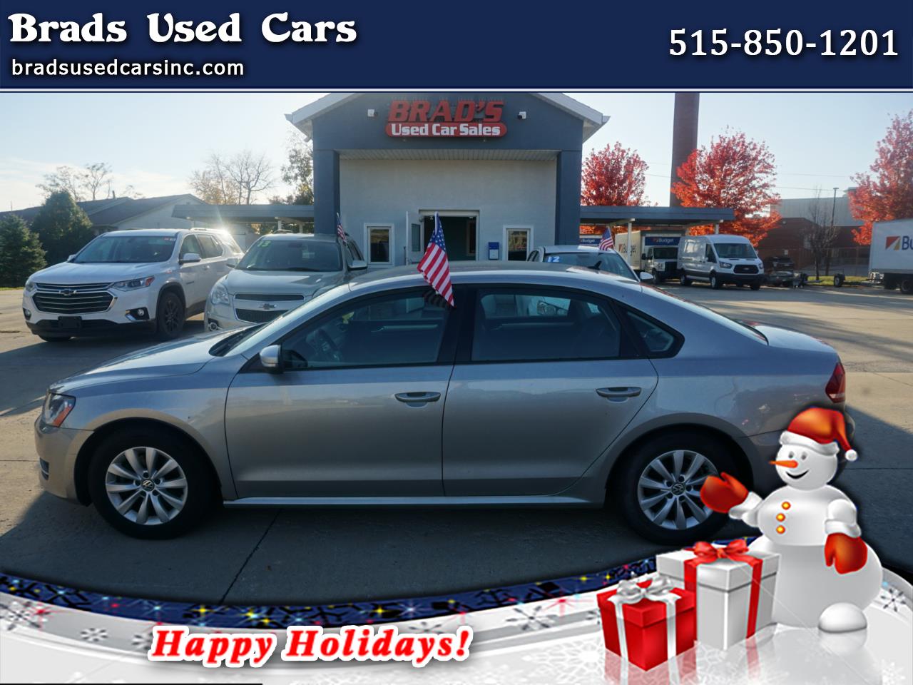 2012 Volkswagen Passat 2.5L S W/Appearance