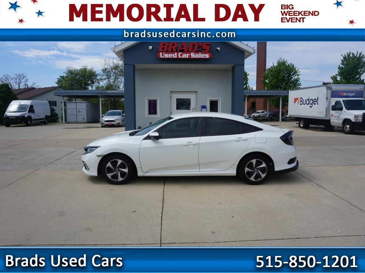 2020 Honda Civic LX Honda Sensing Sedan CVT