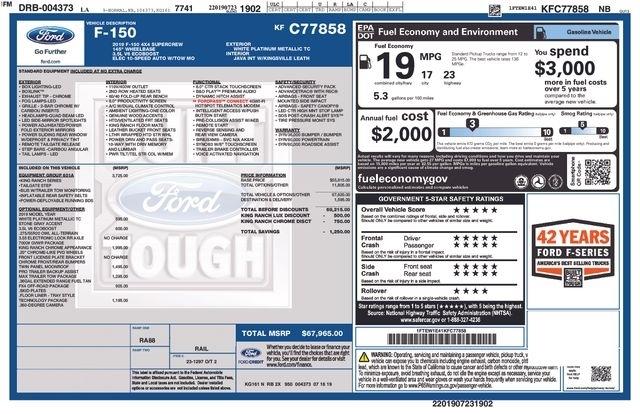 Ford F-150  2019