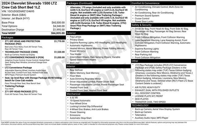 Chevrolet Silverado 1500  2024