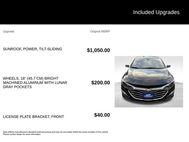 Chevrolet Malibu  2022